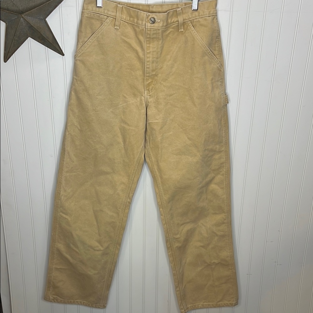 Carhartt Tan Workwear Canvas  Classic Style B12 Size 31x31